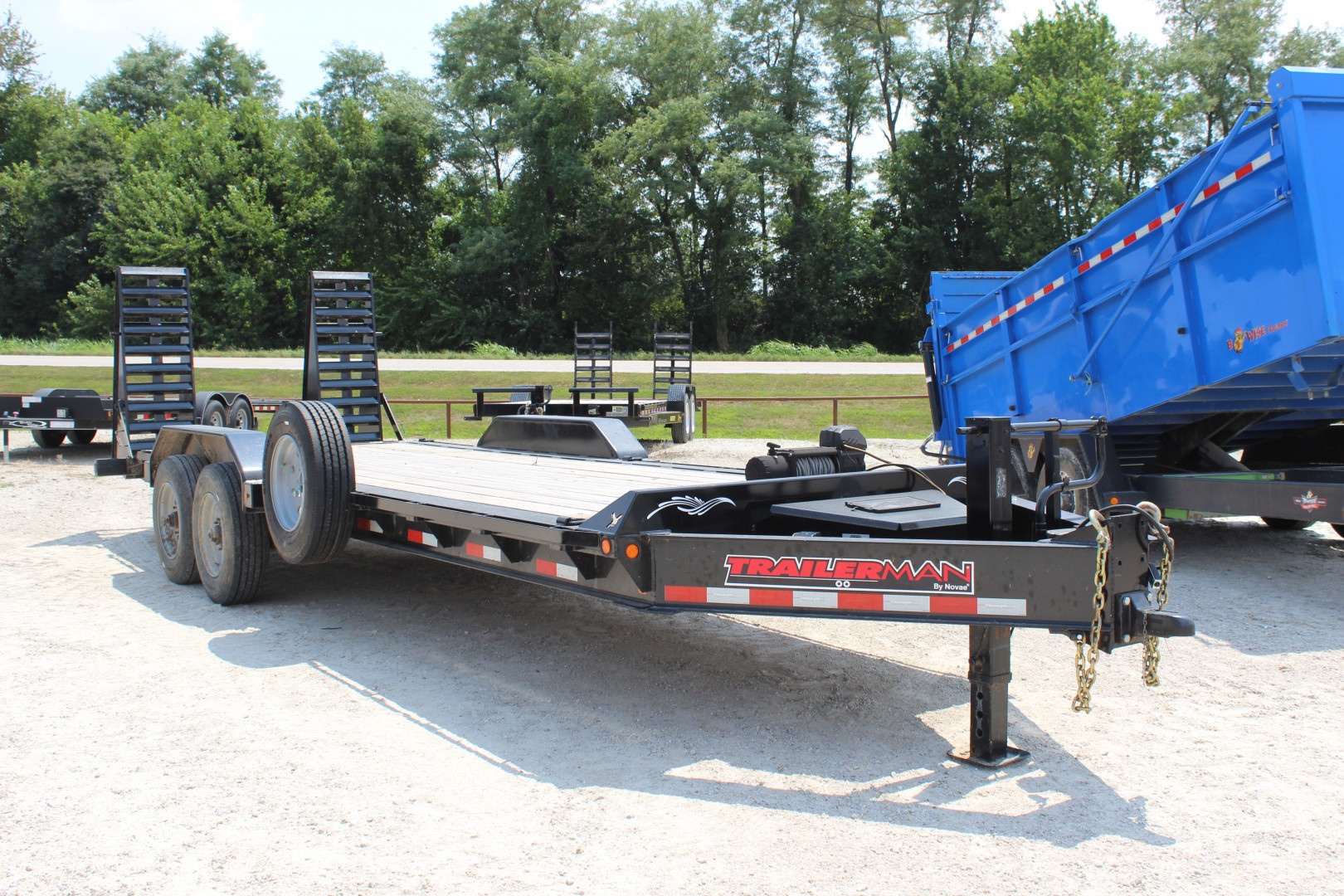 Used 2022 Trailerman 22' Equipment Trailer