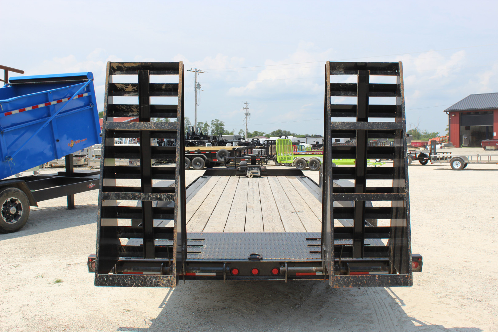 Used 2022 Trailerman 22' Equipment Trailer