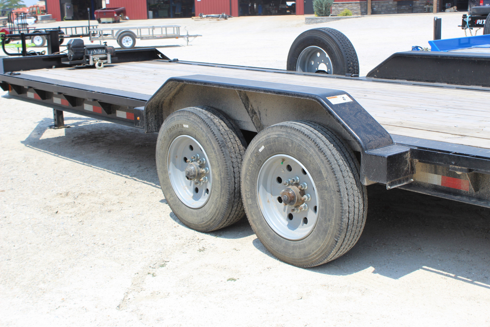 Used 2022 Trailerman 22' Equipment Trailer