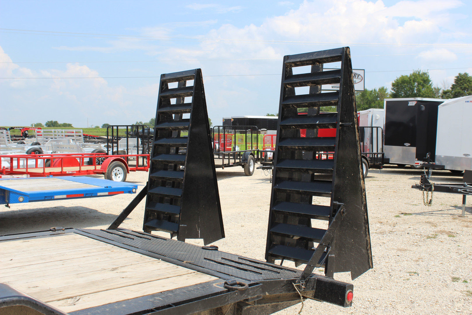 Used 2022 Trailerman 22' Equipment Trailer