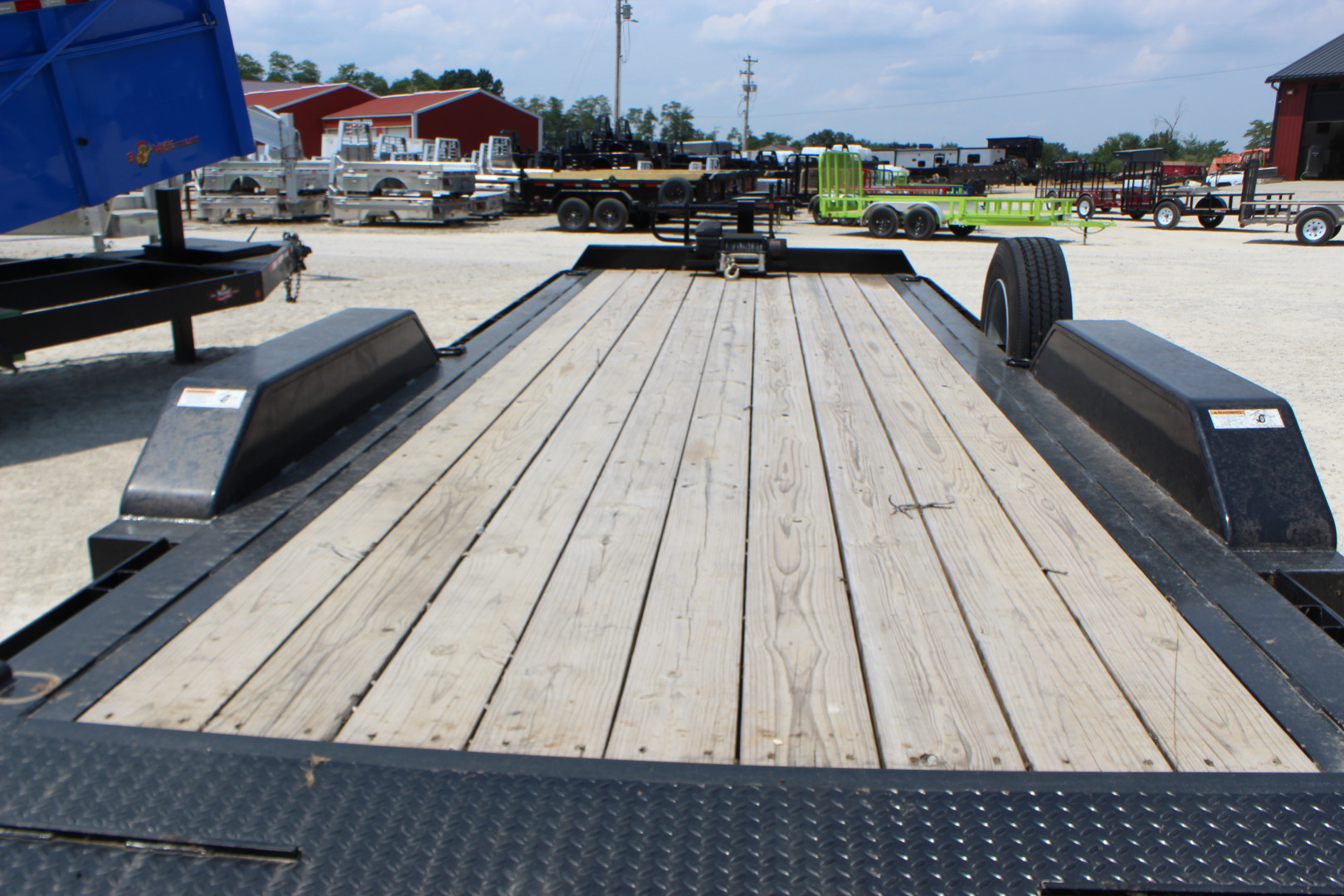 Used 2022 Trailerman 22' Equipment Trailer