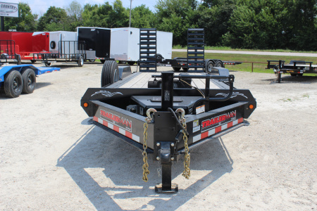 Used 2022 Trailerman 22' Equipment Trailer