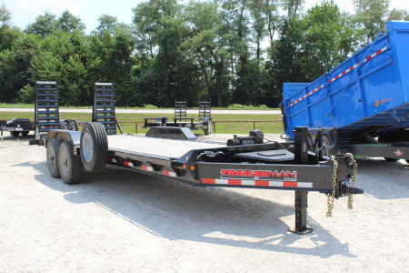 Used 2022 Trailerman 22' Equipment Trailer