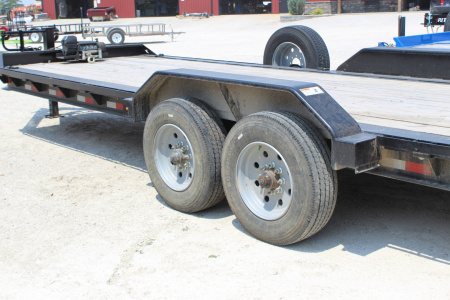 Used 2022 Trailerman 22' Equipment Trailer