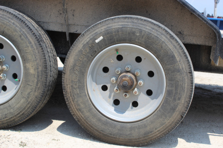 Used 2022 Trailerman 22' Equipment Trailer