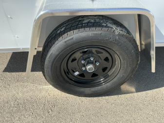 New 2026 Compass 5'x10' Enclosed Cargo Trailer - Indigo DLX