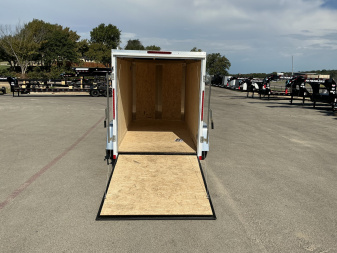 New 2026 Compass 5'x10' Enclosed Cargo Trailer - Indigo DLX