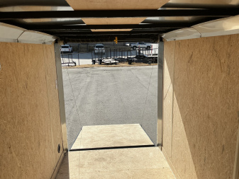 New 2026 Compass 5'x10' Enclosed Cargo Trailer - Indigo DLX