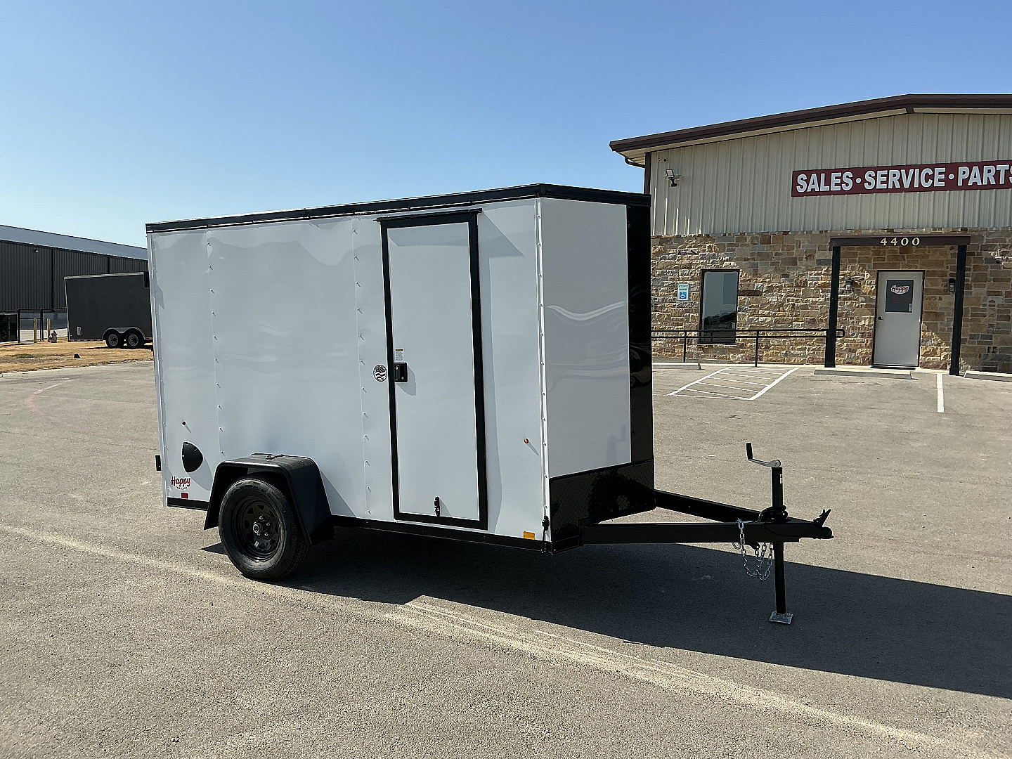 New 2026 Compass 5'x10' Enclosed Cargo Trailer - Indigo DLX