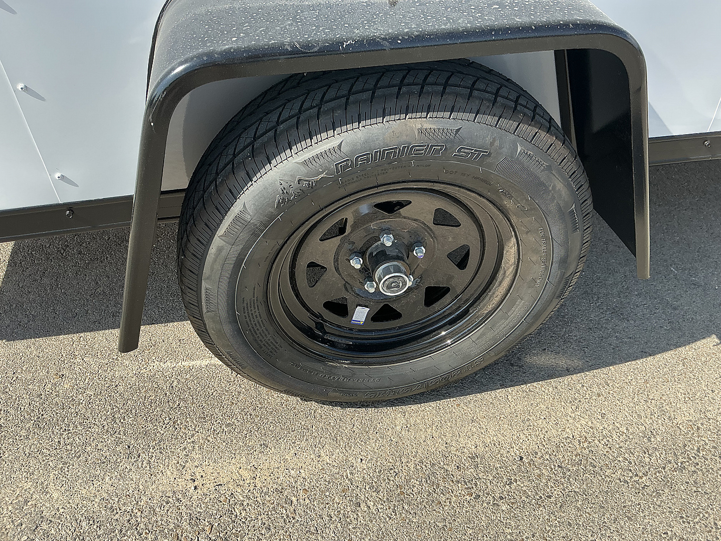 New 2026 Compass 5'x10' Enclosed Cargo Trailer - Indigo DLX