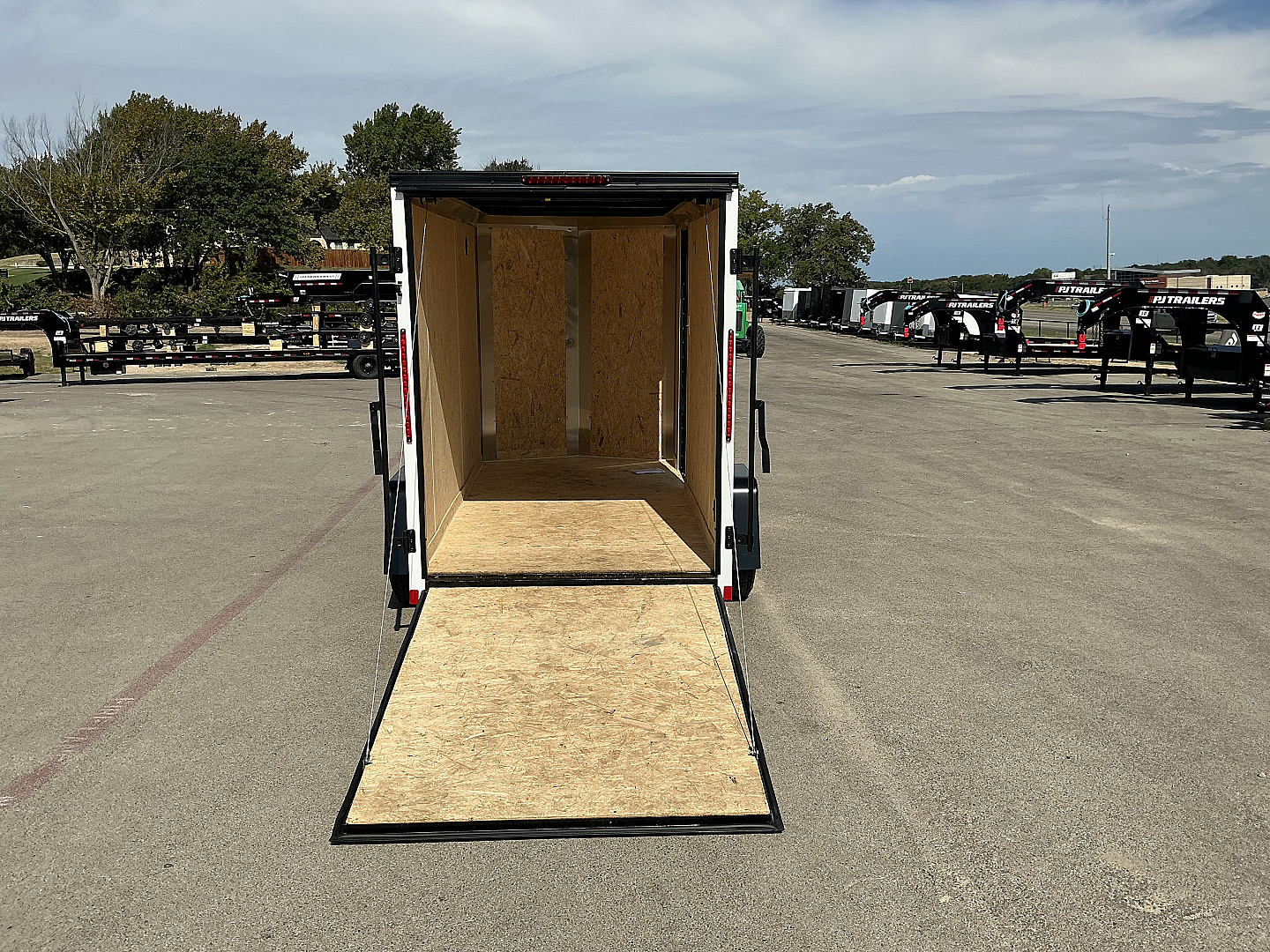 New 2026 Compass 5'x10' Enclosed Cargo Trailer - Indigo DLX