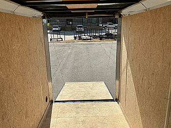 New 2026 Compass 5'x10' Enclosed Cargo Trailer - Indigo DLX