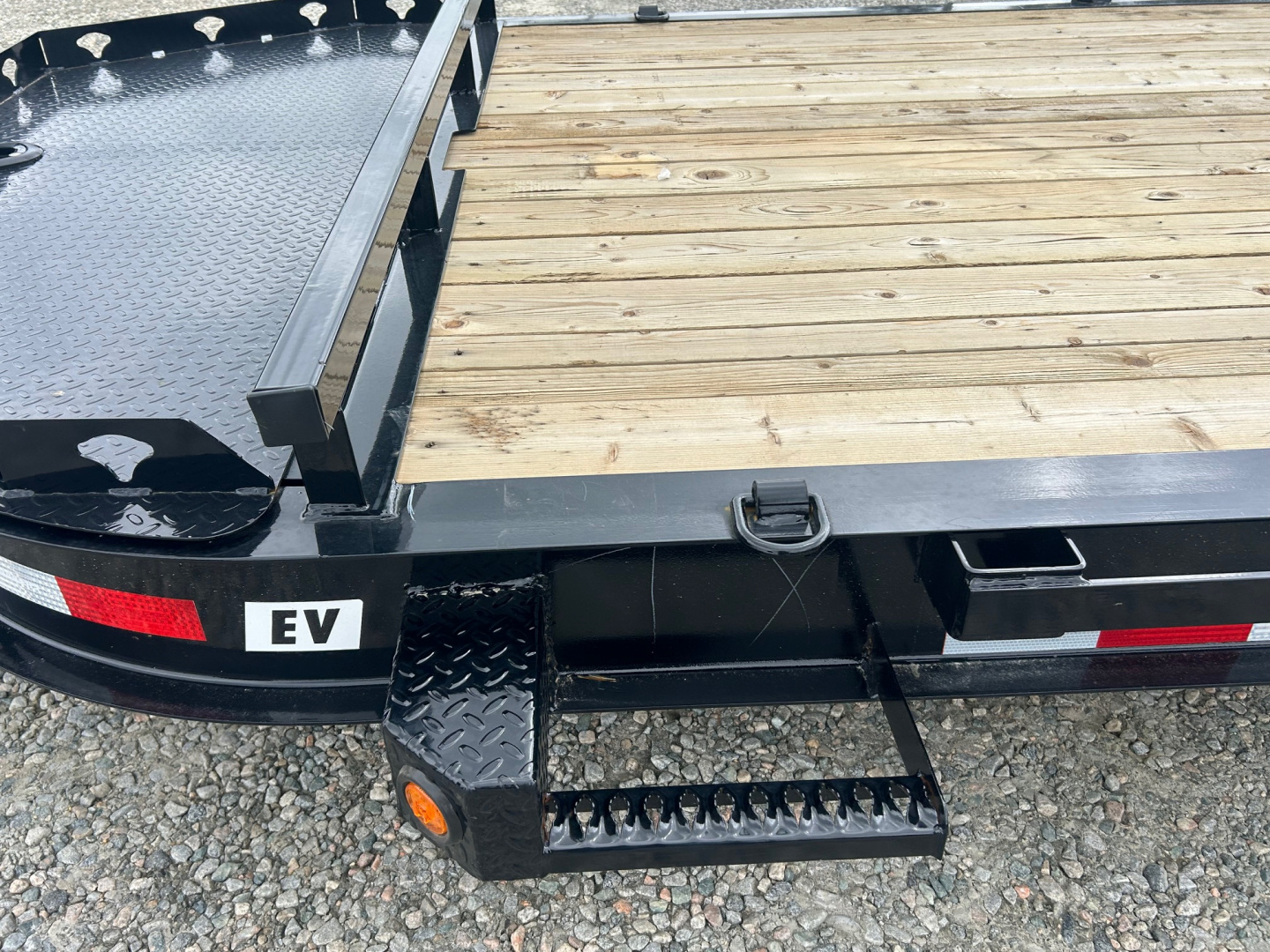 New 2026 PJ Trailers EV 22' Equipment Trailer w/ Monster Ramps