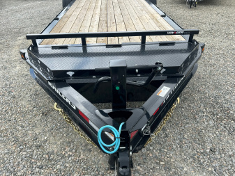 New 2026 PJ Trailers EV 22' Equipment Trailer w/ Monster Ramps