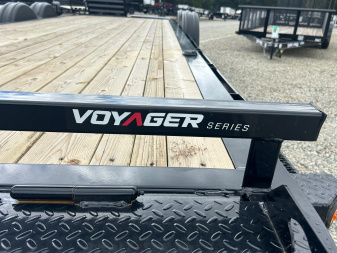 New 2026 PJ Trailers EV 22' Equipment Trailer w/ Monster Ramps