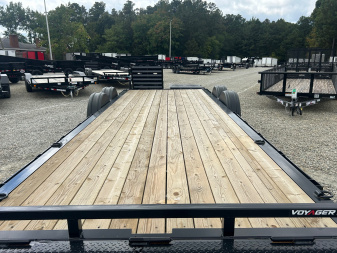 New 2026 PJ Trailers EV 22' Equipment Trailer w/ Monster Ramps