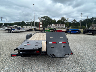 New 2026 PJ Trailers EV 22' Equipment Trailer w/ Monster Ramps