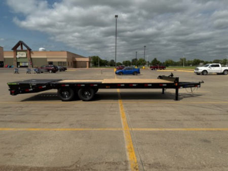 New 2026 Load Trail PS0224072 DECKOVER Flatbed Equipment Trailer
