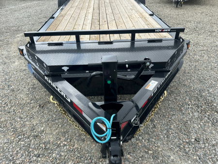 New 2026 PJ Trailers EV 24' Equipment Trailer w/ Monster Ramps