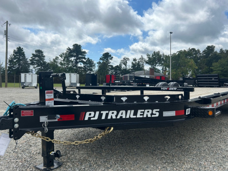 New 2026 PJ Trailers EV 24' Equipment Trailer w/ Monster Ramps