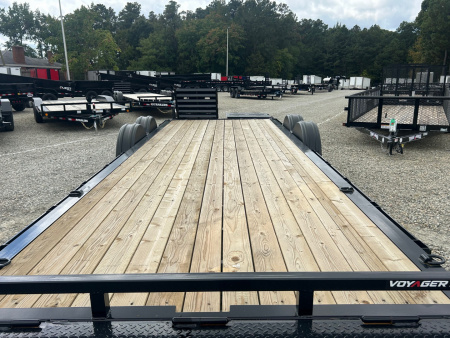 New 2026 PJ Trailers EV 24' Equipment Trailer w/ Monster Ramps