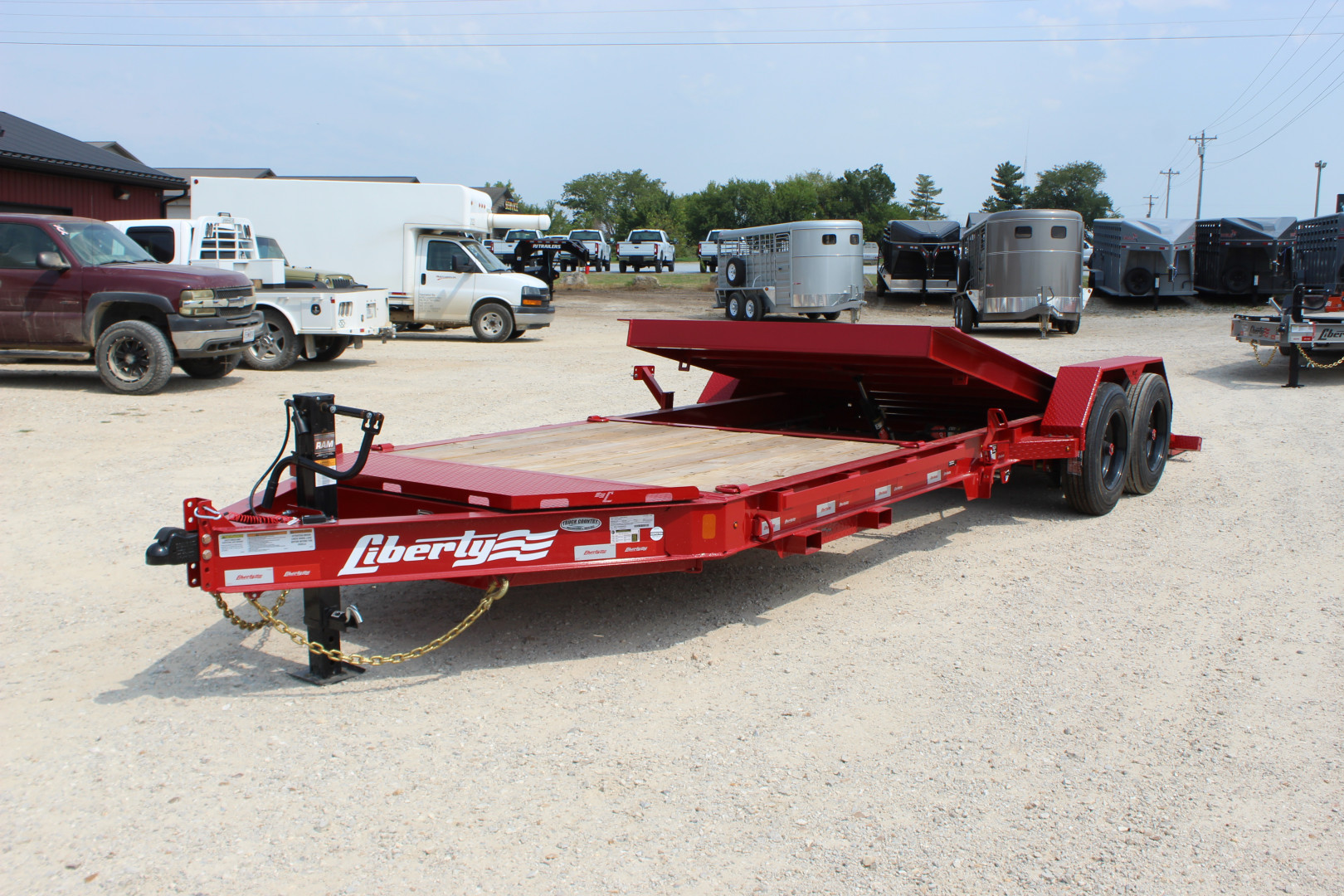 New 2025 Liberty LT 22' Gravity Tilt Trailer