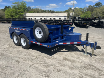 New DH10 AIR TOW 6'2  X 10'5  DROP DECK & DOCK LOADING EQUIPMENT TRAILER