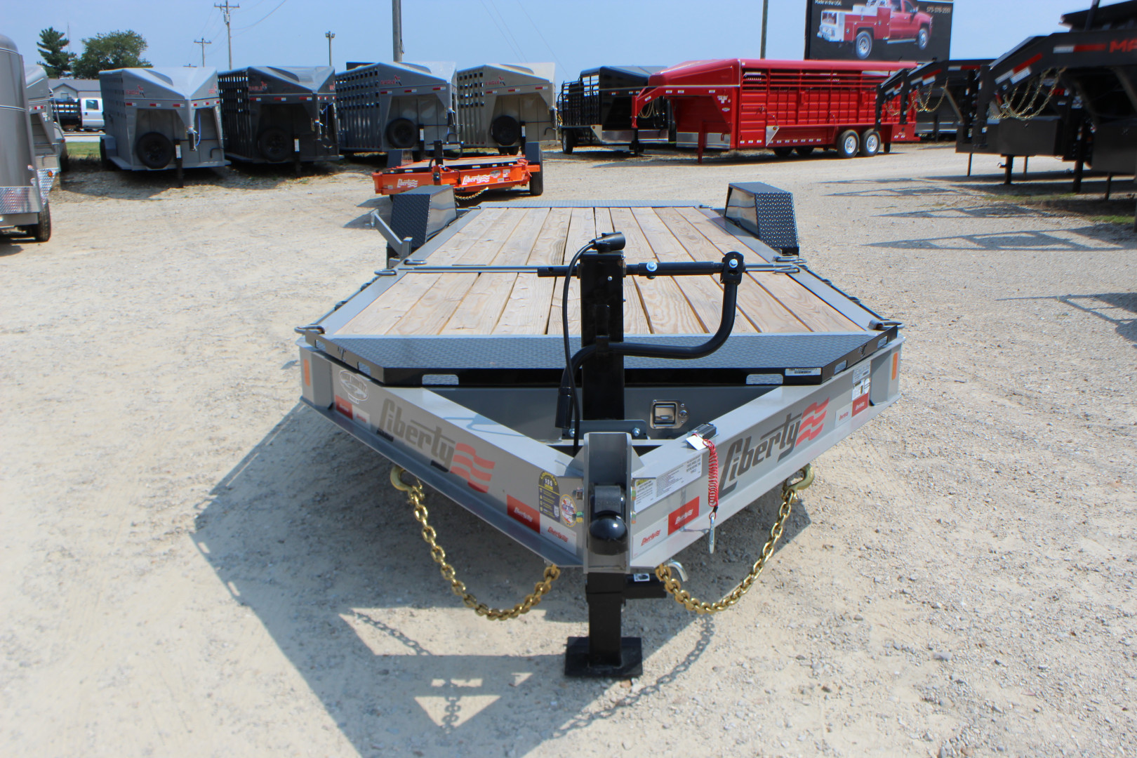 New 2025 Liberty LT 22' Equipment Gravity Tilt Trailer