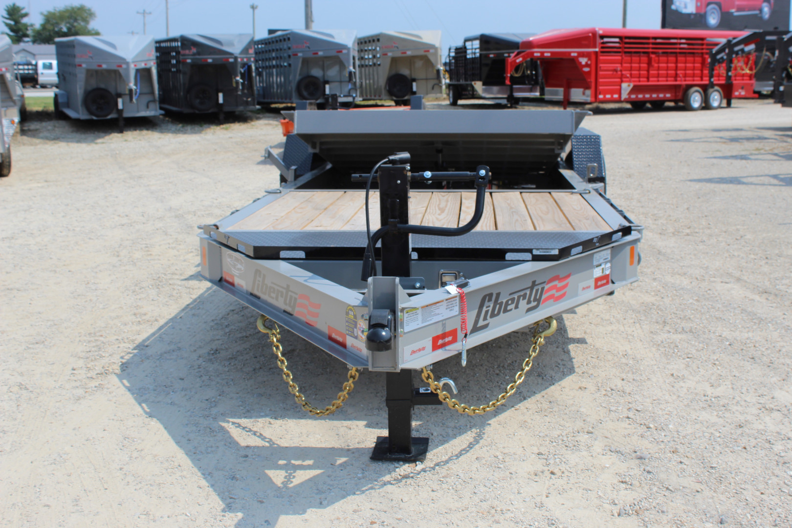 New 2025 Liberty LT 22' Equipment Gravity Tilt Trailer