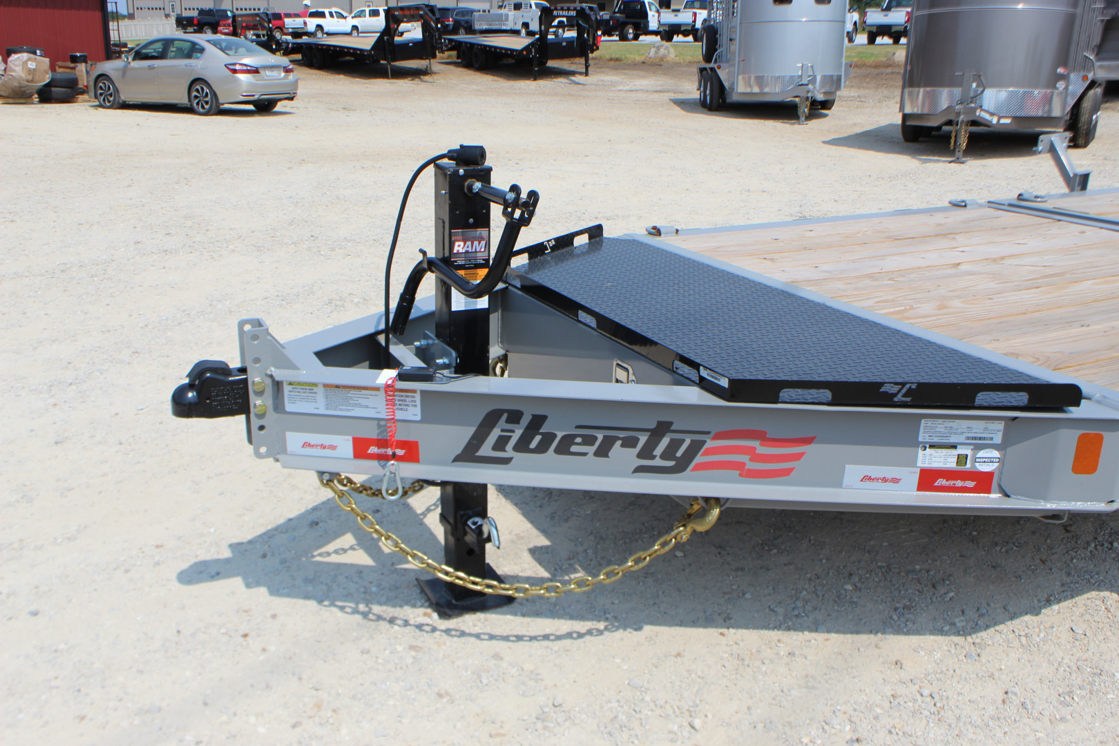 New 2025 Liberty LT 22' Equipment Gravity Tilt Trailer