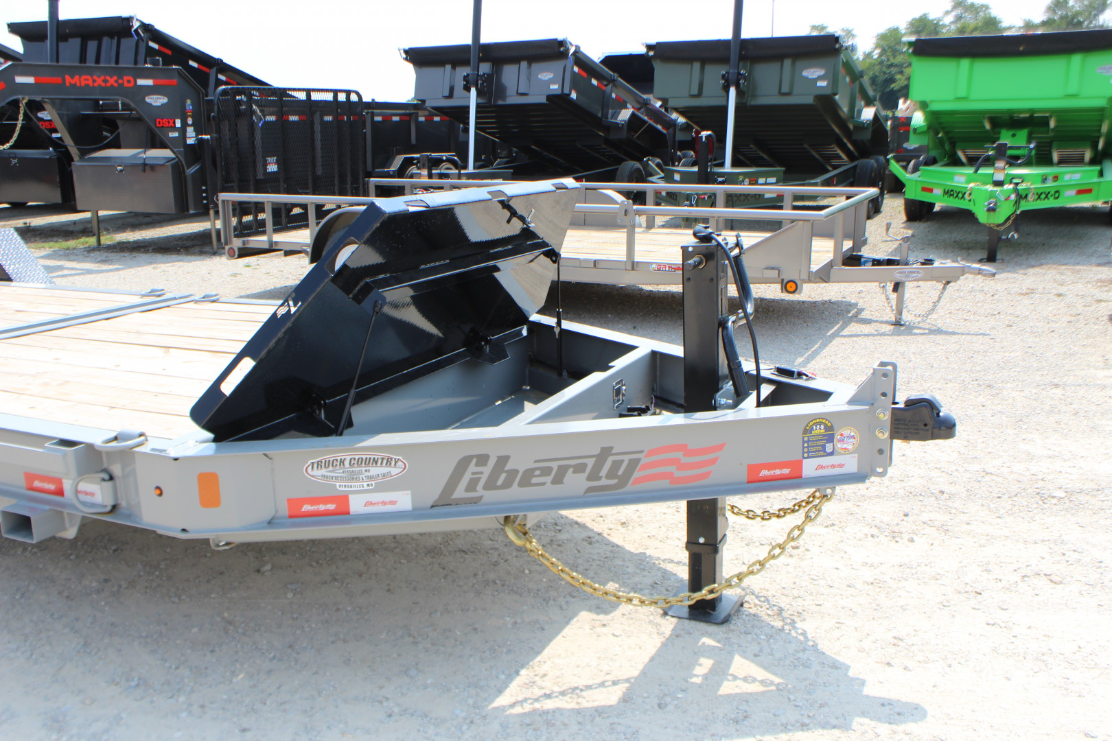 New 2025 Liberty LT 22' Equipment Gravity Tilt Trailer