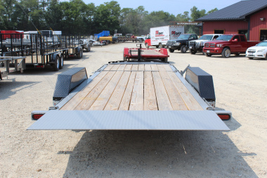 New 2025 Liberty LT 22' Equipment Gravity Tilt Trailer