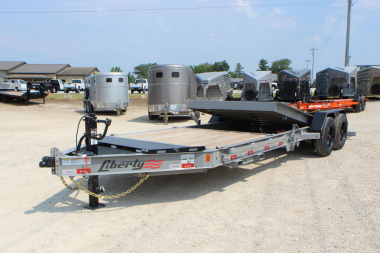 New 2025 Liberty LT 22' Equipment Gravity Tilt Trailer