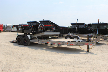 New 2025 Liberty LT 22' Equipment Gravity Tilt Trailer