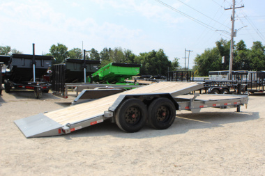 New 2025 Liberty LT 22' Equipment Gravity Tilt Trailer