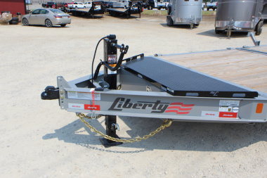 New 2025 Liberty LT 22' Equipment Gravity Tilt Trailer