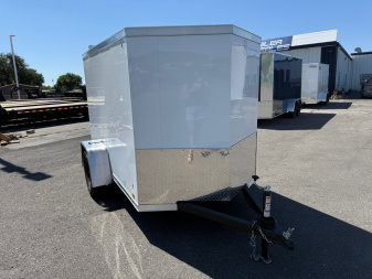 New 2026 Cross Trailers 5X8 Cargo / Enclosed Trailer