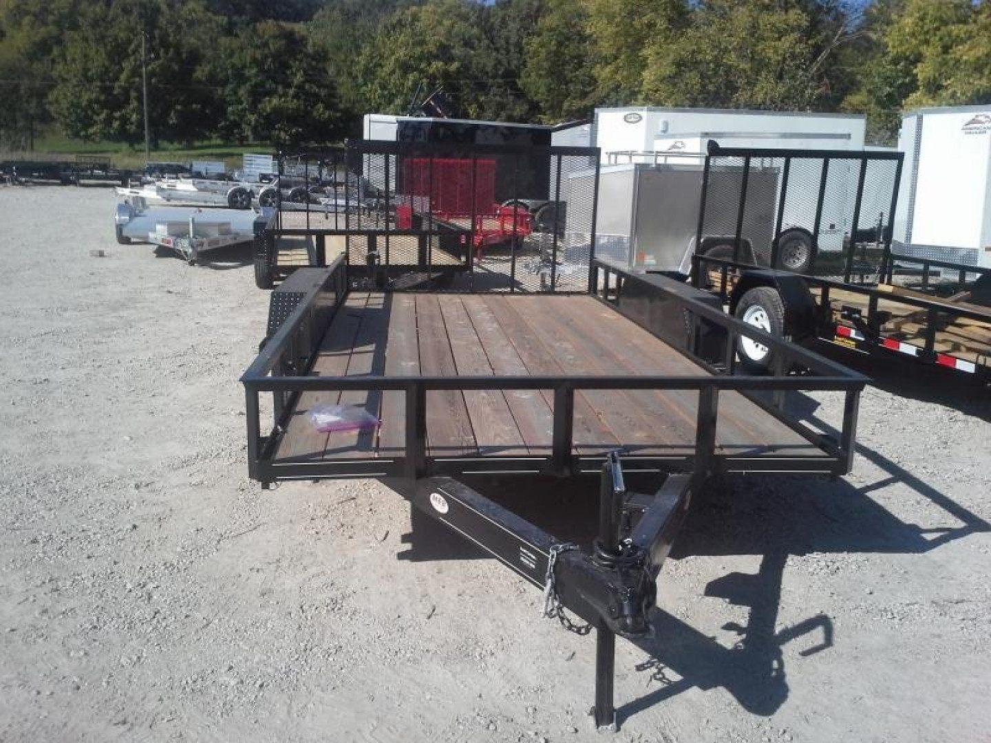 New 2025 MEB 83 x16 Utility Trailer wRamp Gate
