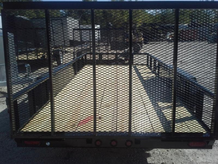 New 2025 MEB 83 x16 Utility Trailer wRamp Gate
