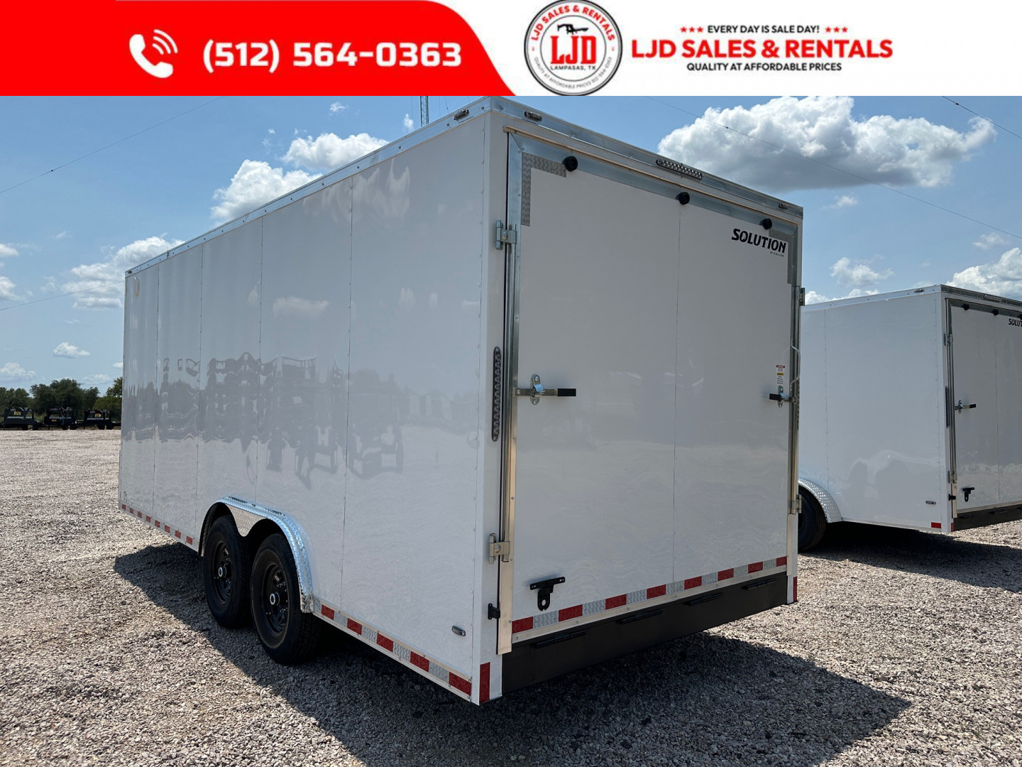 New 2025 Stallion 8'6"x20'x7' Cargo / Enclosed Trailer