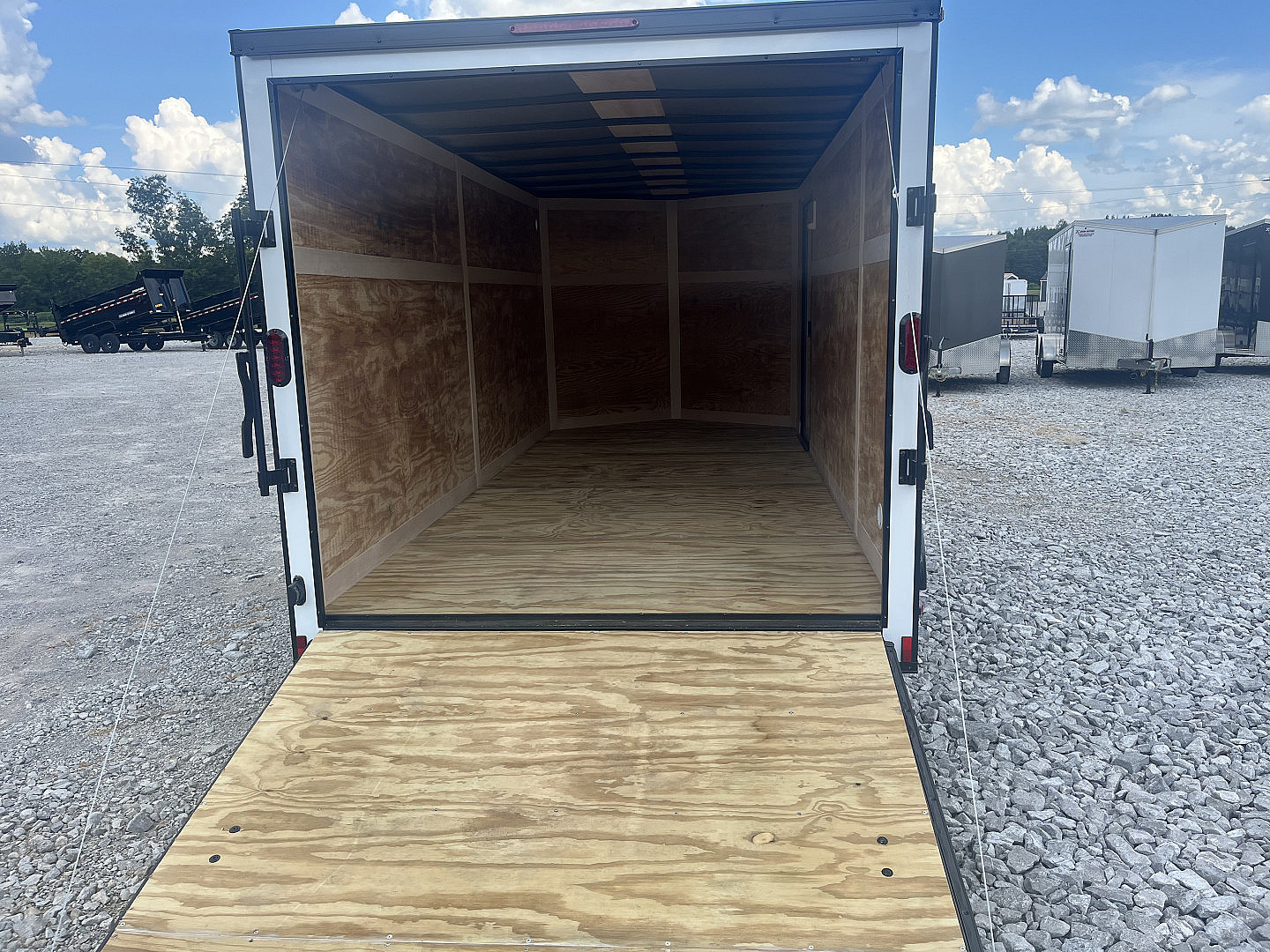 New 2025 Trailblazer 7X16 CARGO ENCLOSED WITH RAMP