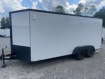 New 2025 Trailblazer 7X16 CARGO ENCLOSED WITH RAMP