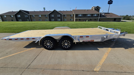 Used 2026 H&H Trailers 82x20 Aluminum Electric Tilt Speed Loader Car Hauler