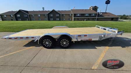 Used 2026 H&H Trailers 82x20 Aluminum Electric Tilt Speed Loader Car Hauler