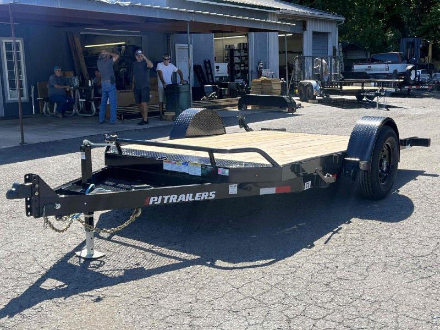 New 2026 PJ Trailers 83" X 13' Single Axle HD (T1) 7K Tilt Trailer