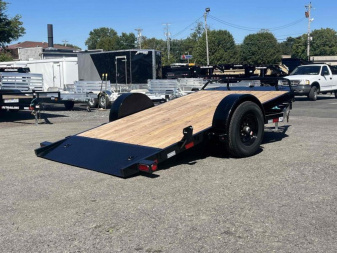 New 2026 PJ Trailers 83" X 13' Single Axle HD (T1) 7K Tilt Trailer