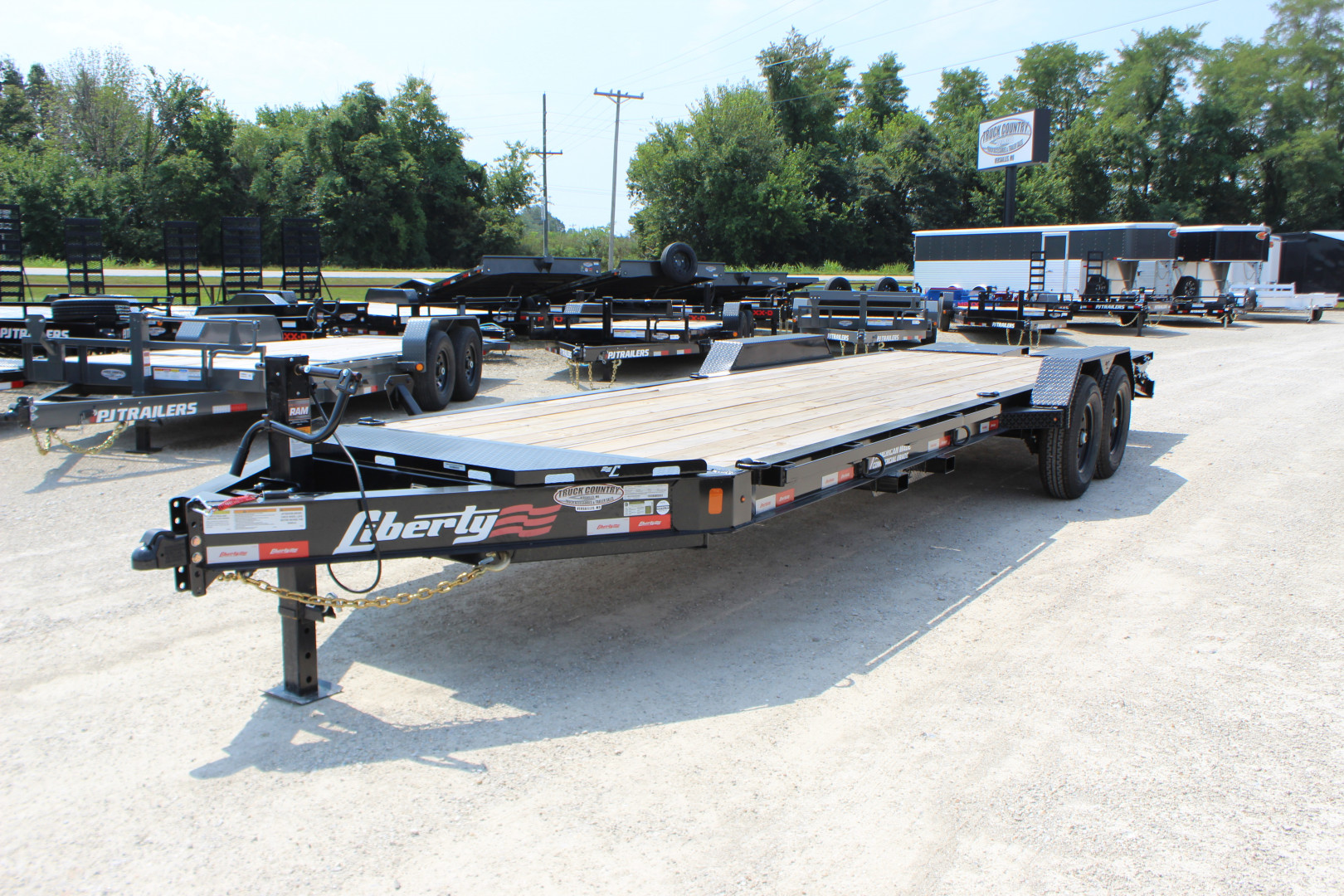 New 2025 Liberty LE 24' Equipment Trailer