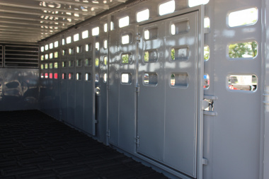 New 2025 Eagle X 6.8' x24' Gooseneck LIvestock Trailer