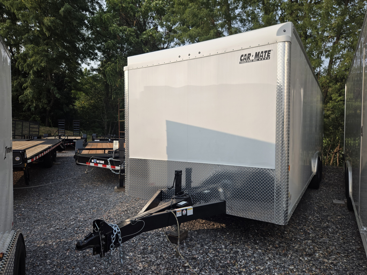 New 8 x 24 Car Mate Custom Landscape Cargo Trailer, 10K GVWR ***Extended Tongue, 6k Torsion Axles, 1/2" Ply Walls w/Kickplate