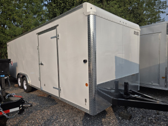 New 8 x 24 Car Mate Custom Landscape Cargo Trailer, 10K GVWR ***Extended Tongue, 6k Torsion Axles, 1/2  Ply Walls w/Kickplate